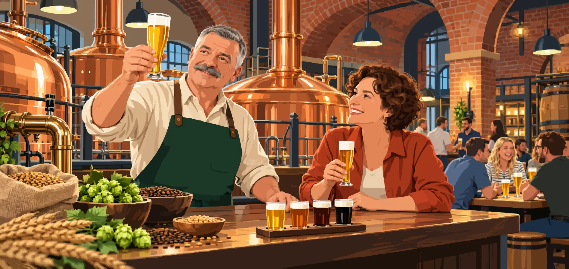 Illustration: Brauhaus